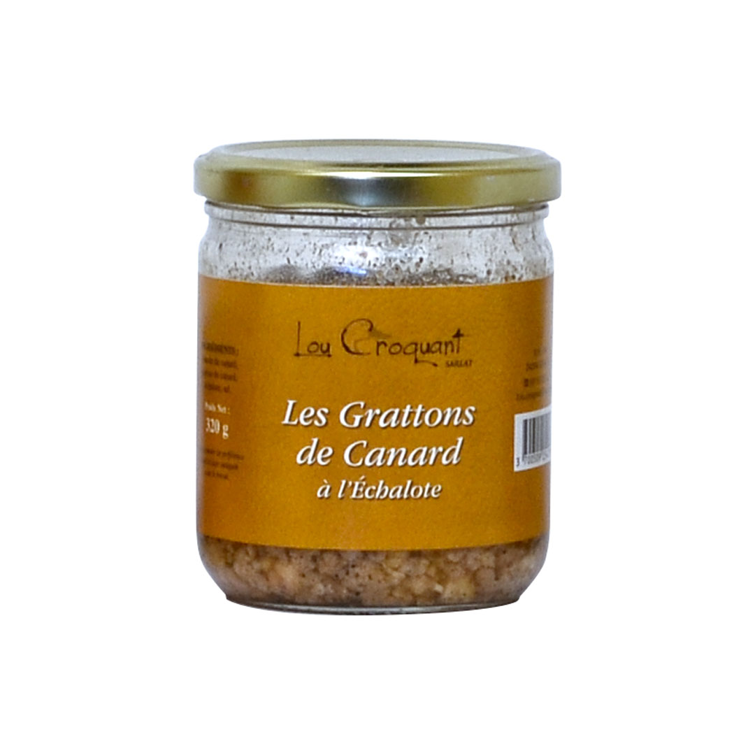 Les Grattons De Canard A L Echalotte G Mamie Louise Foie Gras Et