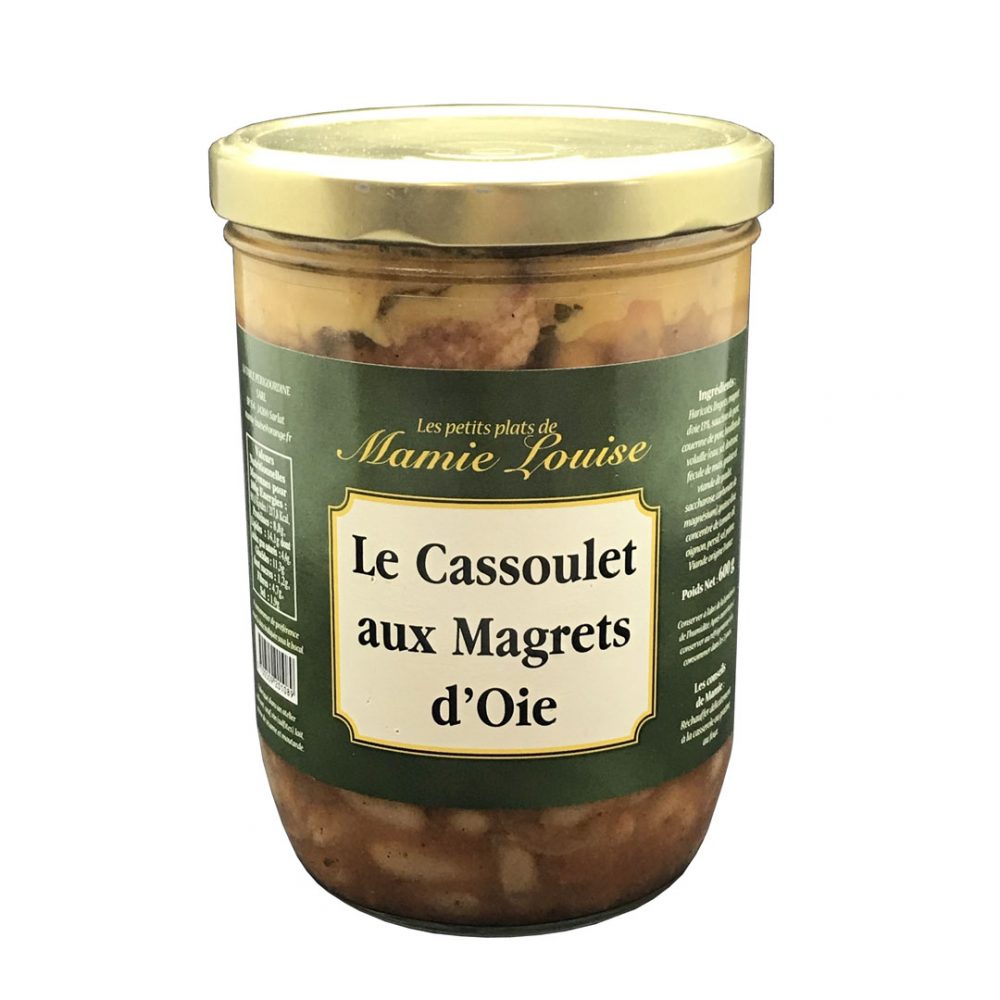 mamie louise cassoulet aux magrets d'oie