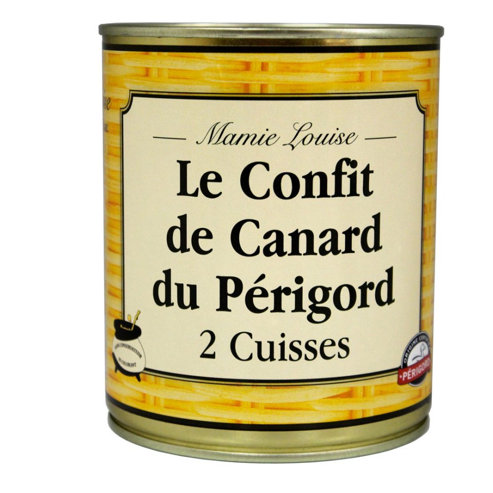 foie_gras_mamie_louise_confit de canard IGP Périgord